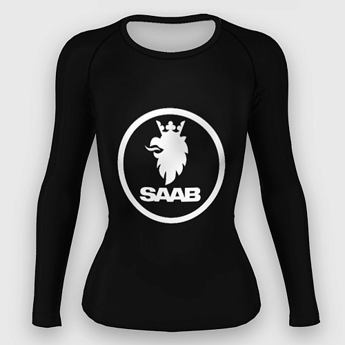 Женский рашгард Saab avto logo / 3D-принт – фото 1