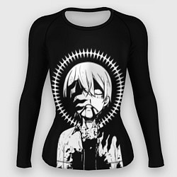 Рашгард женский Темный дворецкий Сиэль, цвет: 3D-принт