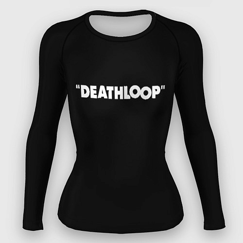 Женский рашгард Deathloop logo / 3D-принт – фото 1