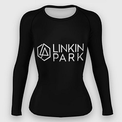Рашгард женский Linkin parrk logo chester, цвет: 3D-принт