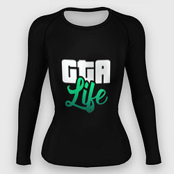 Женский рашгард GTA life logo