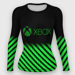 Женский рашгард Xbox line green