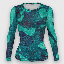 Рашгард женский Fartech, цвет: 3D-принт