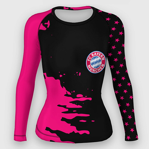 Женский рашгард Бавария Мюнхен краски / 3D-принт – фото 1