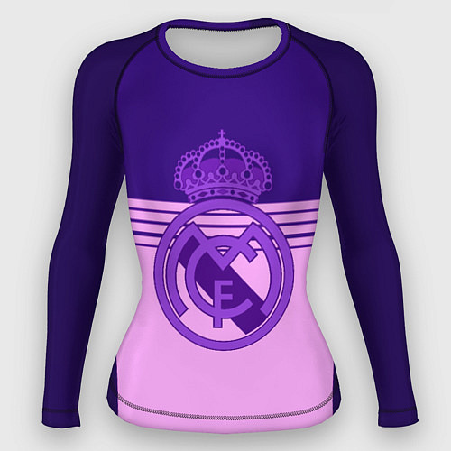 Женский рашгард Real Madred geometry sport / 3D-принт – фото 1