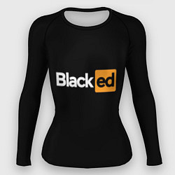Рашгард женский Blacked, цвет: 3D-принт