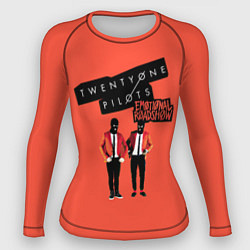 Женский рашгард Twenty one pilots emotional roadshow