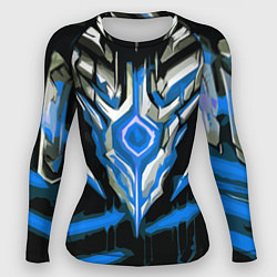 Женский рашгард Абстрактная синяя руна