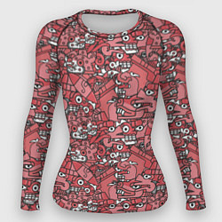 Женский рашгард Ацтеки и звери