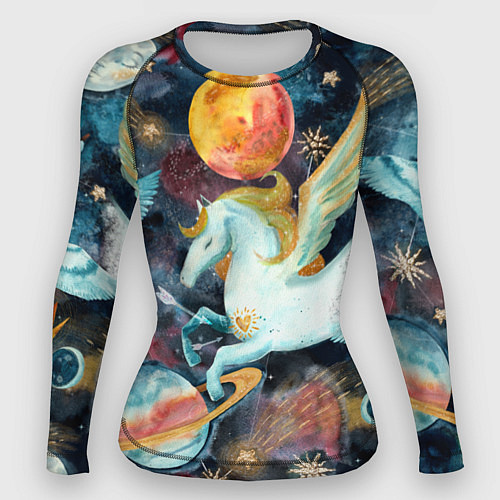 Женский рашгард Созвездие пегас / 3D-принт – фото 1