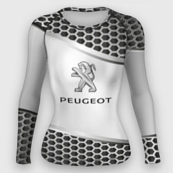 Женский рашгард Peugeot carbon metal