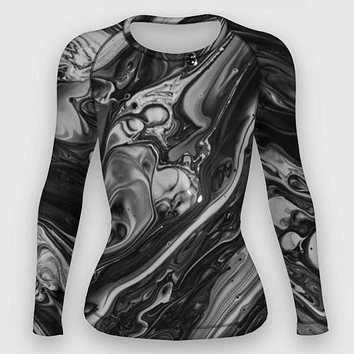 Женский рашгард Чернила / 3D-принт – фото 1