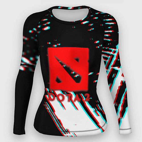 Женский рашгард Dota 2 glitch color / 3D-принт – фото 1