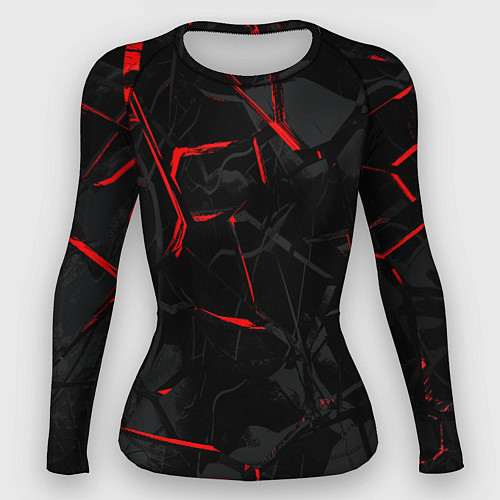 Женский рашгард Раскаленная скала / 3D-принт – фото 1