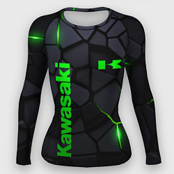 Женский рашгард Kawasaki - плиты с эффектом свечения