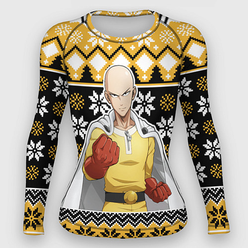 Женский рашгард One-Punch Man sweater / 3D-принт – фото 1