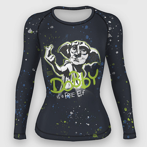 Женский рашгард Добби свободный эльф - Гарри Поттер / 3D-принт – фото 1