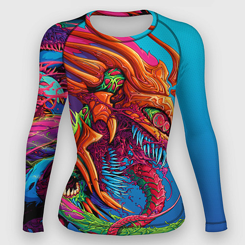 Женский рашгард Скоростной зверь монстр / 3D-принт – фото 1