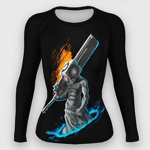 Женский рашгард Пирамидоголовый из Portal / 3D-принт – фото 1