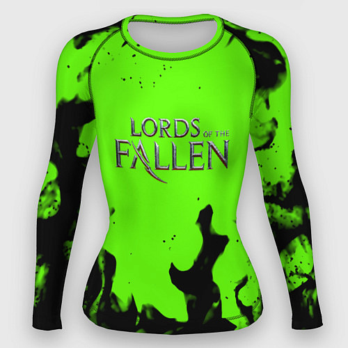 Женский рашгард Lord of the fallen flame / 3D-принт – фото 1