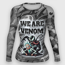 Рашгард женский We are Venom - graffiti, цвет: 3D-принт