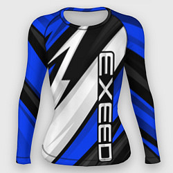 Женский рашгард Exeed - blue sport