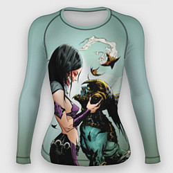 Женский рашгард Mileena & Kotal Kahn - Mortal Kombat