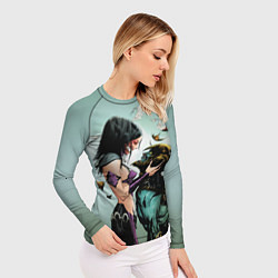 Рашгард женский Mileena & Kotal Kahn - Mortal Kombat, цвет: 3D-принт — фото 2