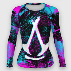 Женский рашгард Assassins creed shadows - neon color