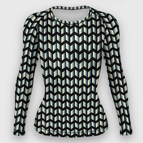 Женский рашгард Шифер / 3D-принт – фото 1