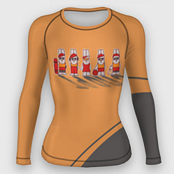 Женский рашгард Пять спортивных кроликов