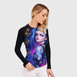 Рашгард женский Powder, цвет: 3D-принт — фото 2