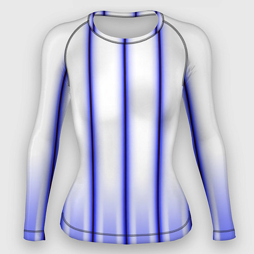 Женский рашгард Striped suit / 3D-принт – фото 1
