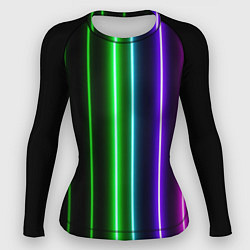 Женский рашгард Neon lines