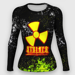 Женский рашгард Stalker брызги красок