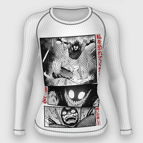 Женский рашгард DanDaDan: Fight / 3D-принт – фото 1