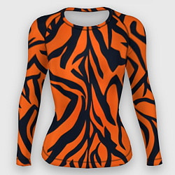 Женский рашгард Расцветка тигра