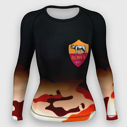 Рашгард женский Roma камуфляжный стиль, цвет: 3D-принт