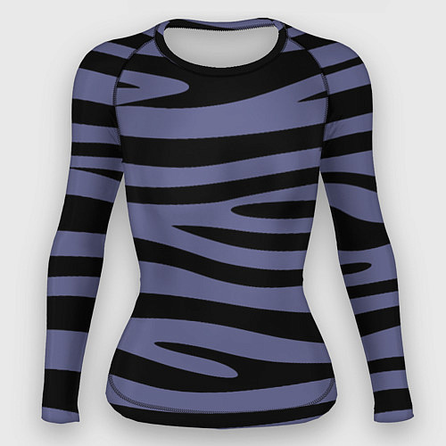 Женский рашгард Морские полоски / 3D-принт – фото 1