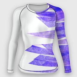 Женский рашгард Color white purple