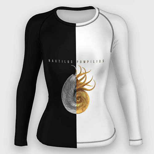 Женский рашгард Наутилус Помпилиус крылья / 3D-принт – фото 1