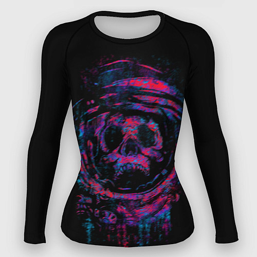 Женский рашгард Неоновый космонавт / 3D-принт – фото 1