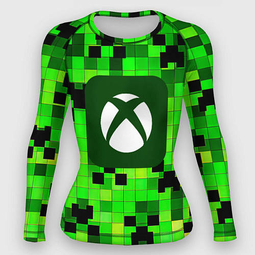 Женский рашгард Minecraft xbox / 3D-принт – фото 1