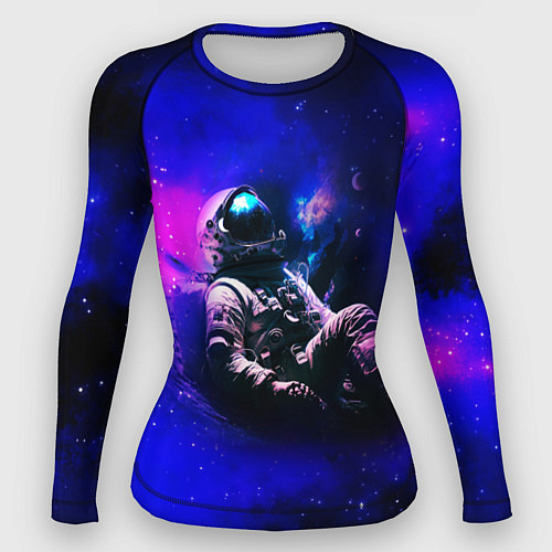 Женский рашгард Астронавт в пучине / 3D-принт – фото 1
