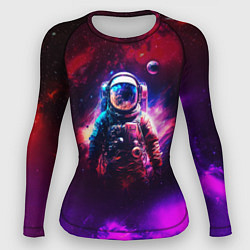 Женский рашгард Космонавт пламенный