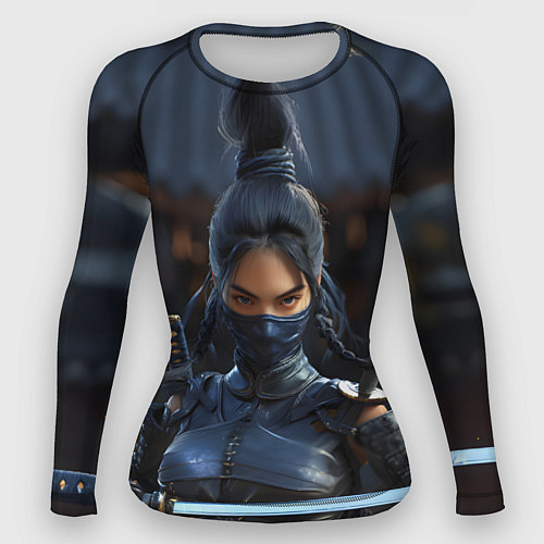 Женский рашгард Mortal Kombat - Kitana / 3D-принт – фото 1