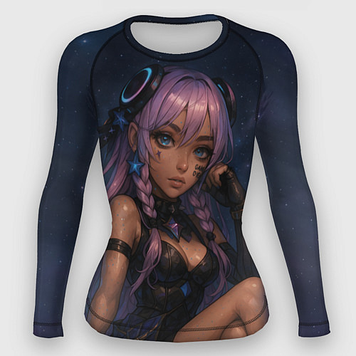 Женский рашгард Ситлали со звездами - Genshin Impact / 3D-принт – фото 1