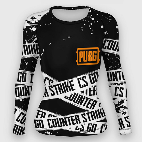 Женский рашгард CS x pubg / 3D-принт – фото 1