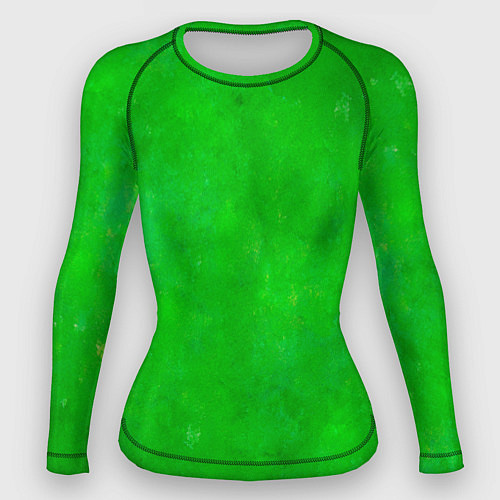 Женский рашгард Свет зелёного фонаря / 3D-принт – фото 1