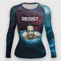 Рашгард женский Рассказ служанки - Джун, цвет: 3D-принт